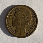 France 1 Franc 1940 Km 885 Vintage Cornucopia French Coin