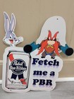 Fetch Me A Pbrbeer Metal Sign Funny Mancave Bar Decor Beer Sign See Photos 