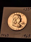 1963 Proof Franklin Silver Half Dollar  lot  6259 