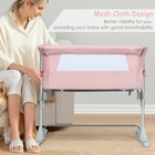Travel Portable Baby Bed Side Sleeper Bassinet Crib With Carrying Bag