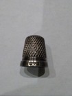 Antique Victorian English British Sterling Silver Sewing Thimble Chester England