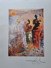 Salvador Dali Hand Signed Lithograph - The Hallucinogenic Toreador