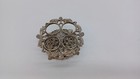 Vintage Lipstick Holder 4 Tubes  Silver gold Tone  C1929