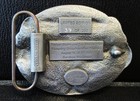 Oliver Hart Parr Tractors Belt Buckle 2005 Baraboo Steam Show Badger Engine Club