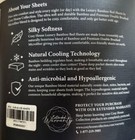 Sheets Fr Cosy House Luxury Bamboo Set Of 4 Split King Cooling Hypoallergenic