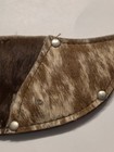 Engraved W  Brasil Gaucho Knife With Sheath Brazil Rare Lions Head 