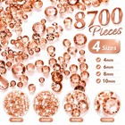 Vase Fillers For Centerpieces Home Deco8700 Pieces Rose Gold Diamond Table Confe