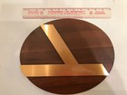 Eastern Airlines Wooden Logo Plaque W  Box Nice Rare