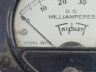 Triplett Model 321-t Dc Panel Ammeter 0-50 Ma Vintage Industrial Dial Gauge