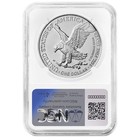 2024  1 American Silver Eagle Ngc Ms69 Brown Label