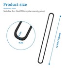 T910-00075 Upper   Lower Foam Gasket Replacements For 1  2 Gaskets