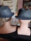 Germany blue white Bavarian grey Alpine Hat feather felt unisex Paulaner