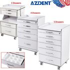 Azdent Dental Mobile Medical Cabinet Cart 3 4 5 Drawers Clinic Cabinet Trolley
