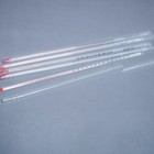 5 Pieces lot  Lab Glass Thermometer -30      100       28 Cm Length  Red Indicator