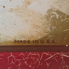 Coca-cola Vintage Metal Advertising Tray Made In U s a  Red Green White 1927