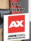 Funko Pop Solo Leveling Sung Jinwoo Anime Expo 2025 Exclusive Convention Sticker