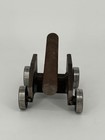 Modern Signal Cannon With Metal Carriage And Industrial Ball Bearing Wheels