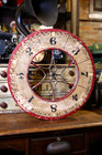 Antique Vintage Gambling Wheel Wood Carnival Game Sign Circus Roulette 1930s Old