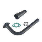3 Stage Exhaust Header Pipe For Predator 212cc 196cc 6 5hp Go Kart Mini Bike