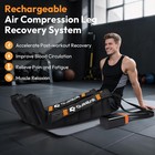 Quinear Rechargeable Cordless Device Air Compression Leg Recovery System Medium