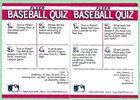 1990 Fleer Baseball Action Series Team Logo Stickers   6 Teams    