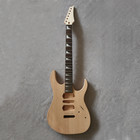 Diy24f Electric Ibn Guitar Kits Set 2pcs Mahogany Body Maple Neck Single Tremolo
