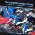 For Yamaha Raptor 700 700r 7 8  Handlebar Risers Adapter Mount Clamps 2013-2026
