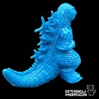 Bandai 2023 Toho Kaiju Keshi Godzilla -1 0  blue  - Keshigomu Figure 1 5in