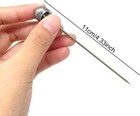 5pcs Stainless Steel Cocktail Picks Reusable Toothpicks For Appetizer  Finger Fo
