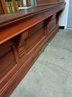 Antique Early Oak General Store Counter