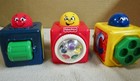 Fisher Price 2002 Bright Beginnings Stacking Action Abc Blocks    d0     m 