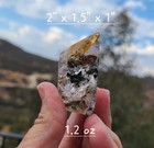 Garden Quartz Crystal Point With Inclusions 2  X 1 5  X 1    1 2 Oz