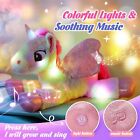 Glow Guards 18 Light Up Musical Rainbow Unicorn Stuffed Animal Soft Plush Toy