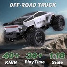 Fast Rc Car For Adults  1 18 Scale Rc Monster Truck Max 40 Kph High Speed 4wd El