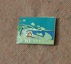 Vintage Mafco Hawaii Woman On Beach Travel Souvenir Jacket Lapel Pin