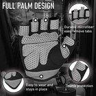 Westwood Fox Weight Lifting Gloves For Men Women Gym Medium  Blacks 