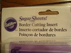 Wilton Border Cutting Insert In Waves Pattern  New In Package 