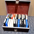 Lot Of 24 Vintage 8 Track Tapes With Case  Untested