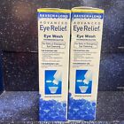 2x Bausch And Lomb Advanced Eye Relief Wash 4 Fl Oz Each Exp  01-26 