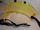 Oakley Xl-27 Hockey Visor Face Shield Yellow Tint Hecc Certified No Cracks