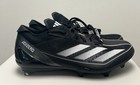 Size 12 5-men   s Adidas Adizero Electric Football Cleats Black Ie4385 Brand New