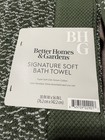 Better Homes   Gardens Soft Cotton 6 Piece Bath Towel Set  Green-2 Towels  2 Han