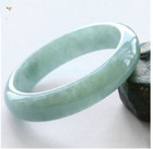 Hot Style Natural Jade Jade Bracelet A Goods Floating Guizhou Cui 70mm