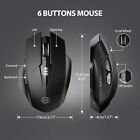 Inphic Rechargeable 2 4g Optical Wireless Mouse Cordless Mice Usb Nano Receiver