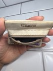 South America Ecuador Mini Coin Purse Squeeze Pouch   Bag - Travel Souvenir