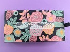 Canyon Moon Floral   Salmon Pink Luggage Tags Set     Travel Bag Id - New In Box