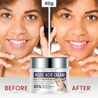 Kojic Acid Skin Brightening Cream For Face And Body With Glycolic Acid - 2oz