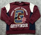 Harry Potter Gryffindor Sweatshirt Jogger Set Youth Small 5 6 Maroon Colorblock