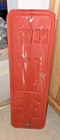 Vtg Fire Marker Road Sign Number Town Of Newton Manitowoc County Wi Firefighter