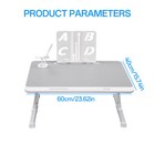 Adjustable Laptop Table Stand Lap Tray Sofa Bed Notebook Computer Foldable Desk